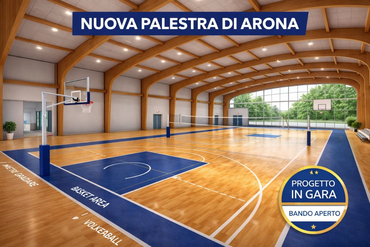Avviata la procedura per la nuova palestra ad Arona