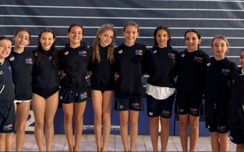 Camilla Camerone della Libertas Novara trionfa ai campionati regionali di sincronizzato