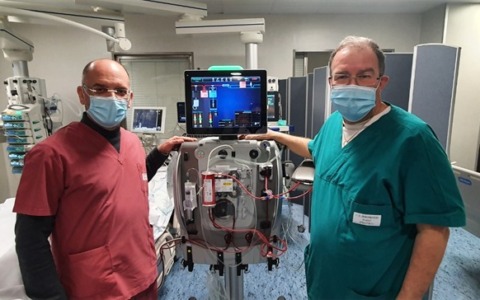 Innovativa tecnica di rimozione della CO2 all’ospedale di Borgomanero