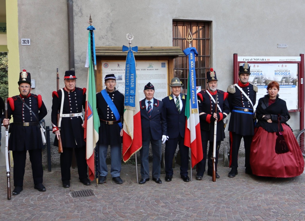 Novara commemora i Caduti della Battaglia della Bicocca con una cerimonia partecipata