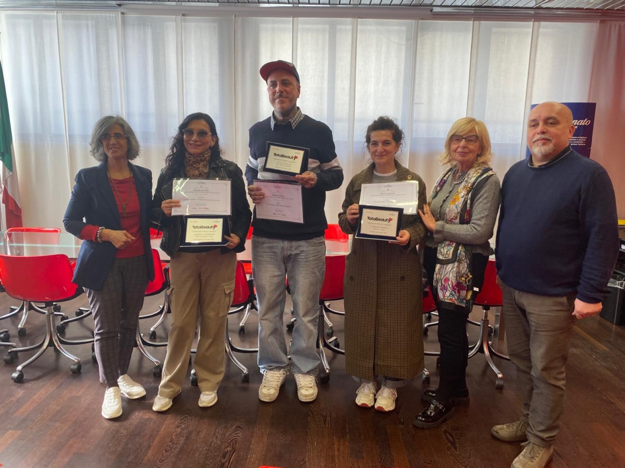 Premiazione finale del “Totobeauty”: riconoscimenti ai professionisti della bellezza