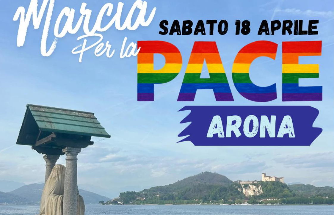 Ad Arona la marcia per la pace: appuntamento il 18 aprile