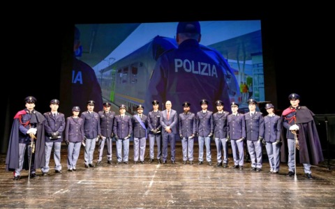 Celebrazione al Teatro Coccia per il 174° anniversario della Polizia di Stato