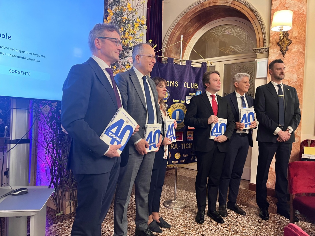 Donazione del Lions Club Novara Ticino per la sicurezza della Provincia di Novara