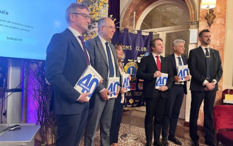 Donazione del Lions Club Novara Ticino per la sicurezza della Provincia di Novara
