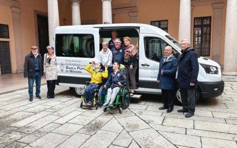 Fondazione Bpn dona un pulmino all’associazione “Concentrici” di Novara