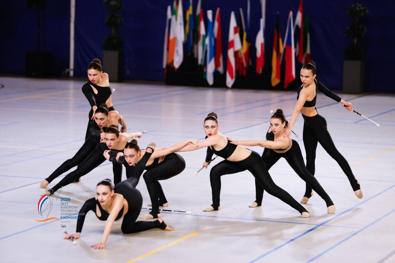Il Twirling Santa Cristina conquista l’oro nel Dance Twirl Team