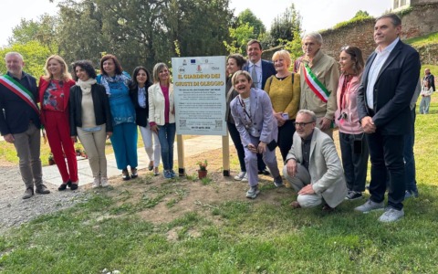 Inaugurato il “Giardino dei Giusti” a Villa Troillet di Oleggio