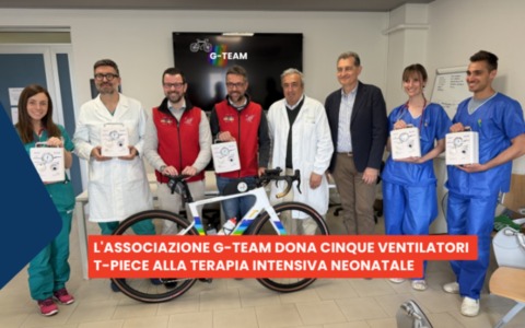 L’Associazione G-Team dona ventilatori alla Terapia Intensiva Neonatale di Novara