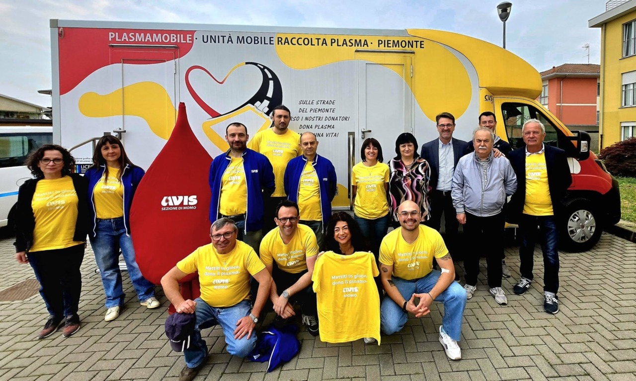 Momo, evento di donazione del sangue con AVIS presso la Rsa