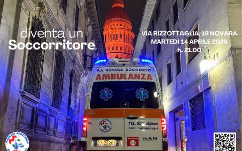 Novara Soccorso avvia corsi gratuiti per volontari soccorritori