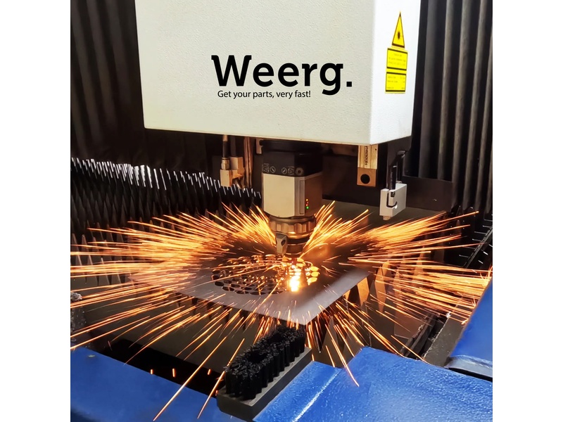 Taglio laser online: l’approccio Weerg punta su velocità, controllo e qualità