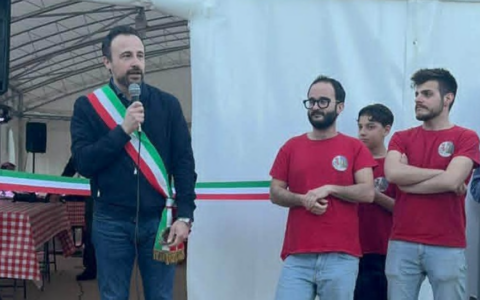 A Paruzzaro una nuova tensostruttura per eventi dopo i danni del maltempo nel 2020