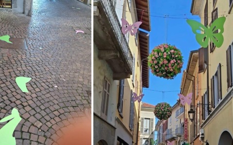 Arona: chiusura parziale del corso per il forte vento