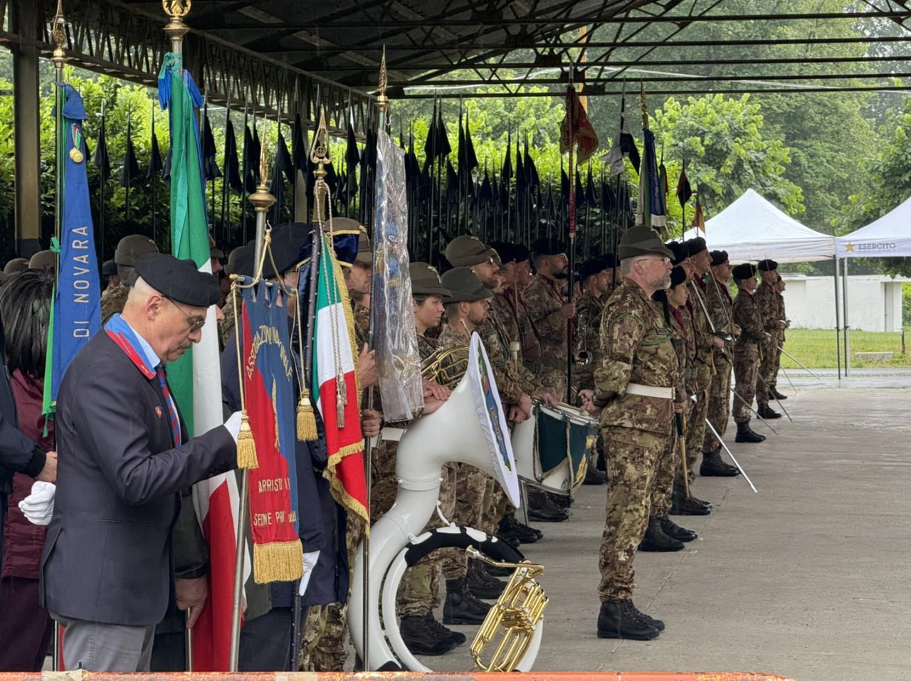 Bellinzago Novarese celebra i 110 anni della “Nizza Cavalleria” con una cerimonia commemorativa