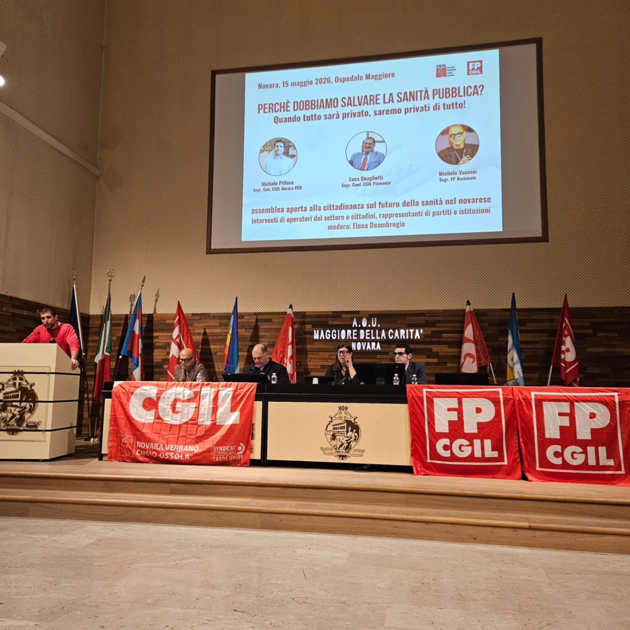 Carenza di circa 100 infermieri al “Maggiore”: l’allerta durante l’assemblea sulla sanità pubblica