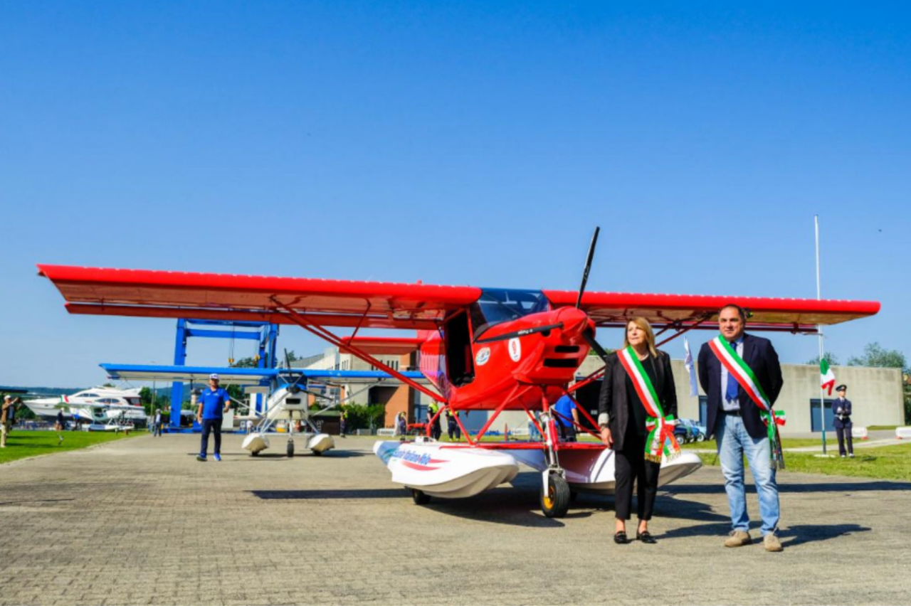 Il Giro d’Italia in idrovolante decolla dal Ticino: Castelletto celebra la sua storia aeronautica
