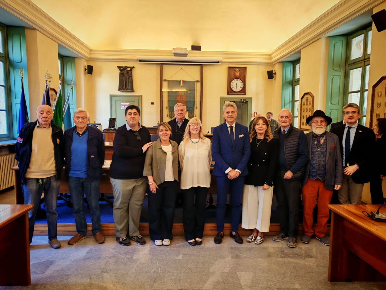 Inaugurata a Palazzo Natta la mostra “Retro Visioni” dedicata alla storia del motorismo