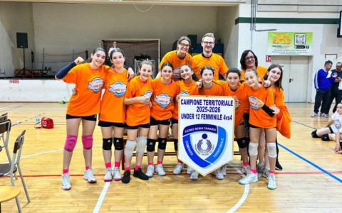 L’Agil Volley Under 12 4×4 conquista il titolo territoriale