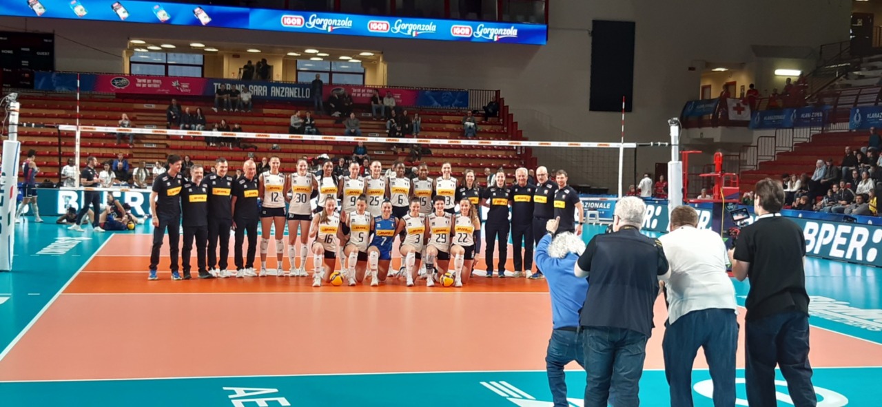 L’Italia supera la Francia 3 a 0, gioia per Novara