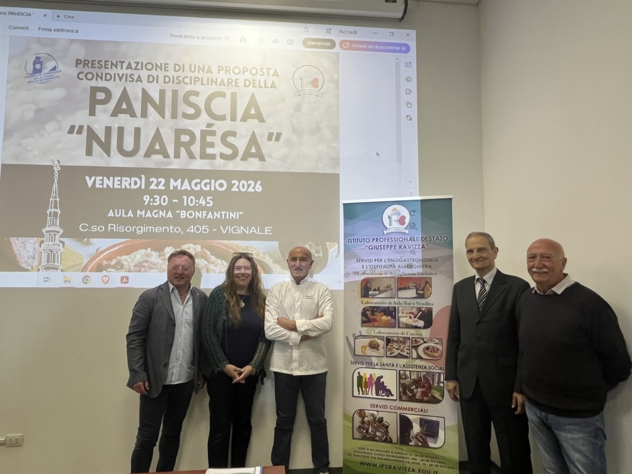 La paniscia nuarésa avvia il processo per il riconoscimento IGP