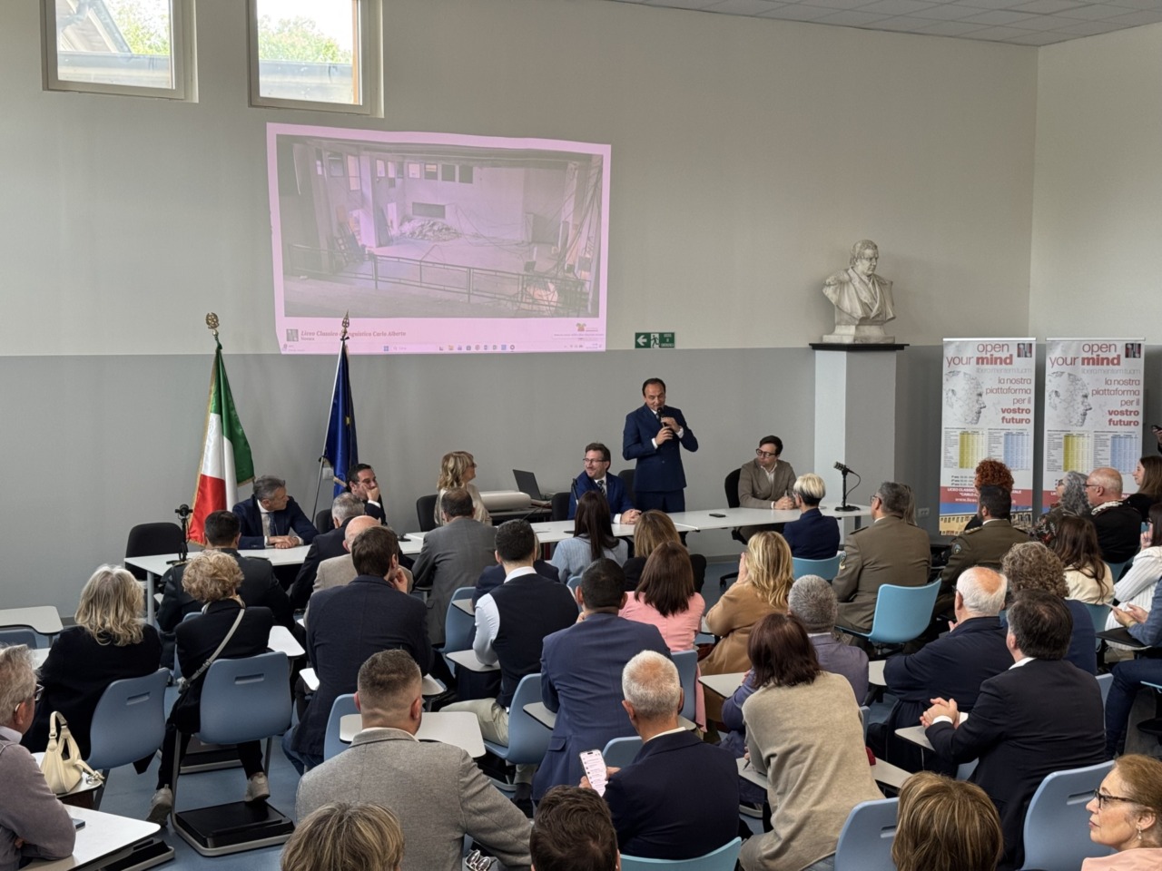 Liceo “Carlo Alberto”: conclusione del cantiere PNRR per una scuola più sicura ed efficiente