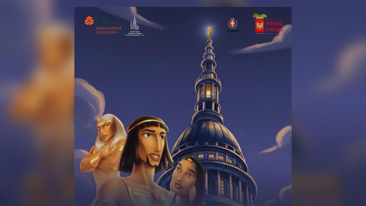 Proiezione di “Il Principe d’Egitto” nella storica Cupola di Novara
