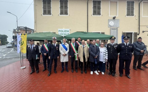 Sozzago, aperta la nuova sede della Polizia Ovest Ticino