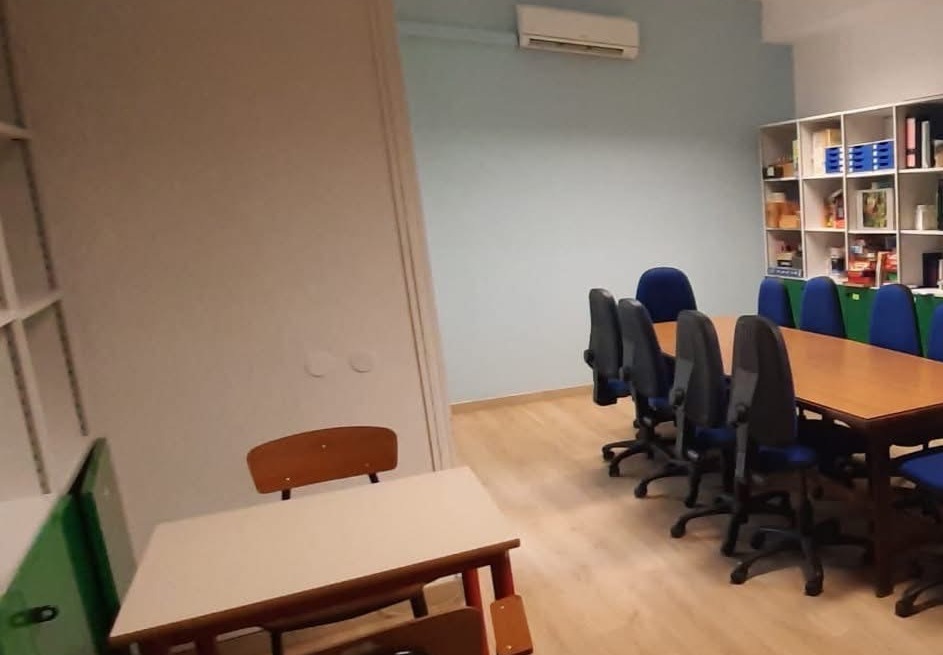 Aula climatizzata a disposizione della comunità di Lesa