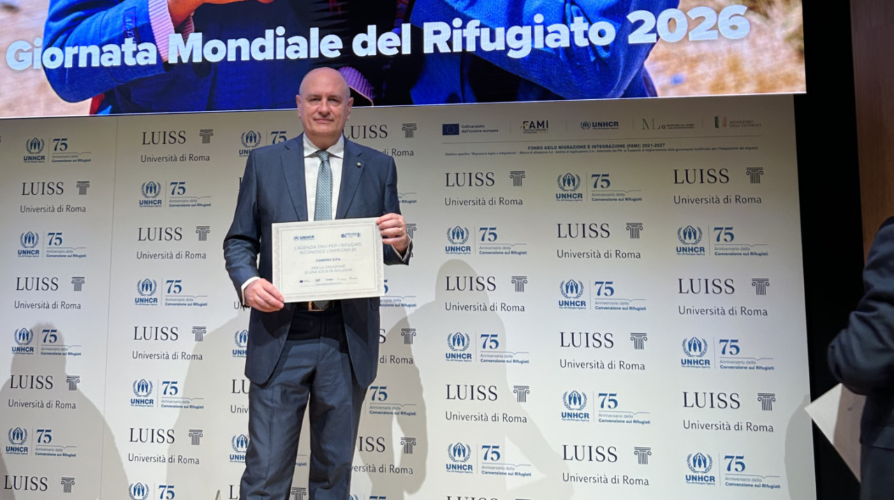 Cimberio riceve il logo “Welcome” da UNHCR per l’inclusione lavorativa dei rifugiati