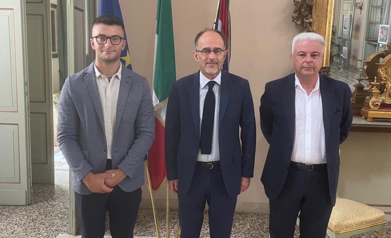 Coldiretti Novara-Vco presenta il nuovo Direttore Domenico Pautasso al Prefetto di Novara