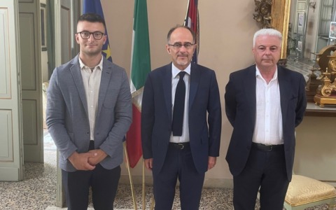 Coldiretti Novara-Vco presenta il nuovo Direttore Domenico Pautasso al Prefetto di Novara