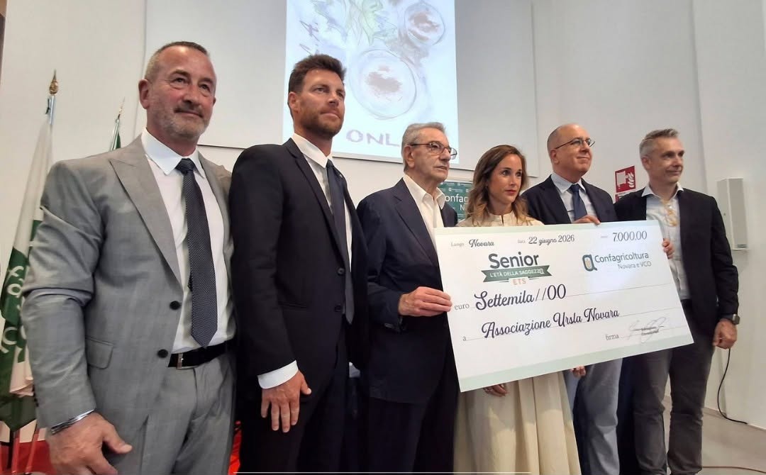 Confagricoltura sostiene URSLA Novara ODV con 7.000 euro per il Centro SLA
