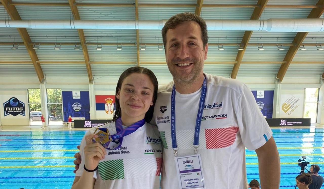Emma Crepaldi trionfa con Libertas Nuoto Novara: tre ori e un argento in Serbia