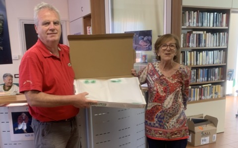 Gioko Asd dona 500 copertine alla biblioteca di Pisano
