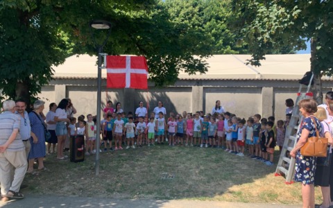 Inaugurata l’area verde di Pernate dedicata a Stefania Mella