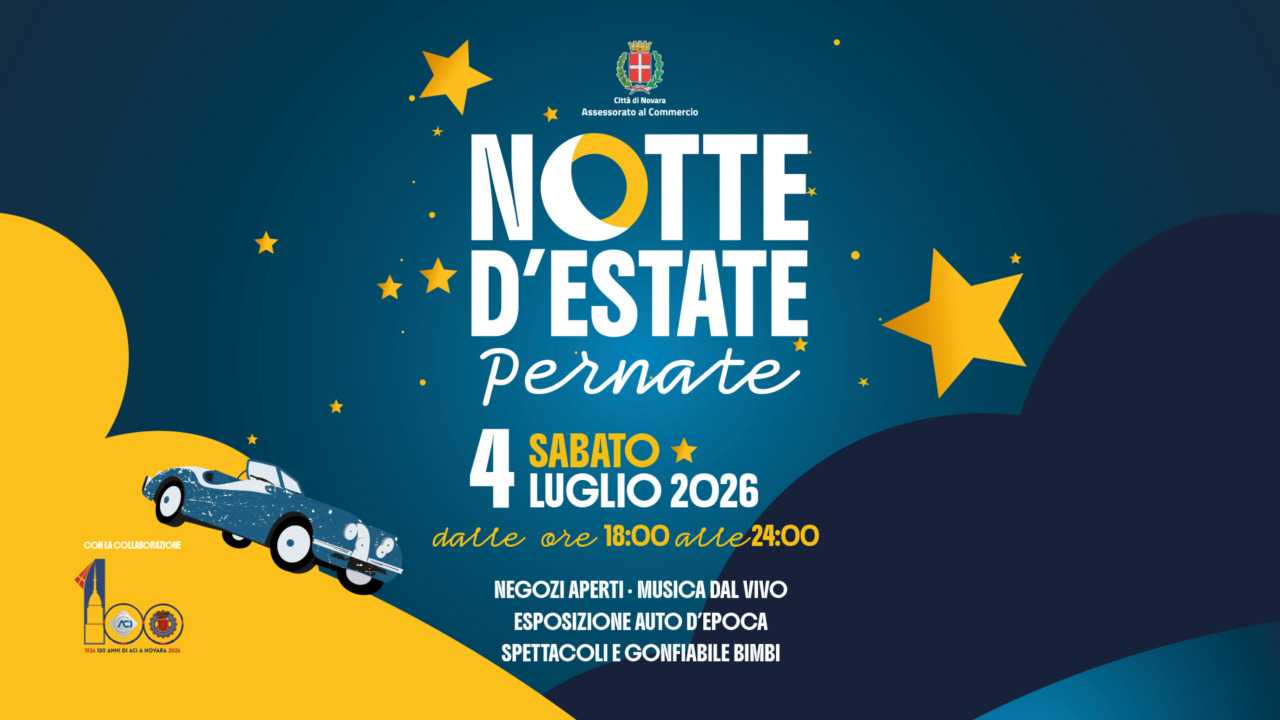 La “Notte d’estate” di Pernate: eventi e musica il 4 luglio fino a mezzanotte