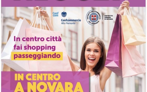 Shopping all’aperto con “Fuori i negozi!” nel centro di Novara