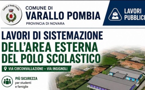 Varallo Pombia: rinnovata viabilità e area giochi per la scuola dell’infanzia