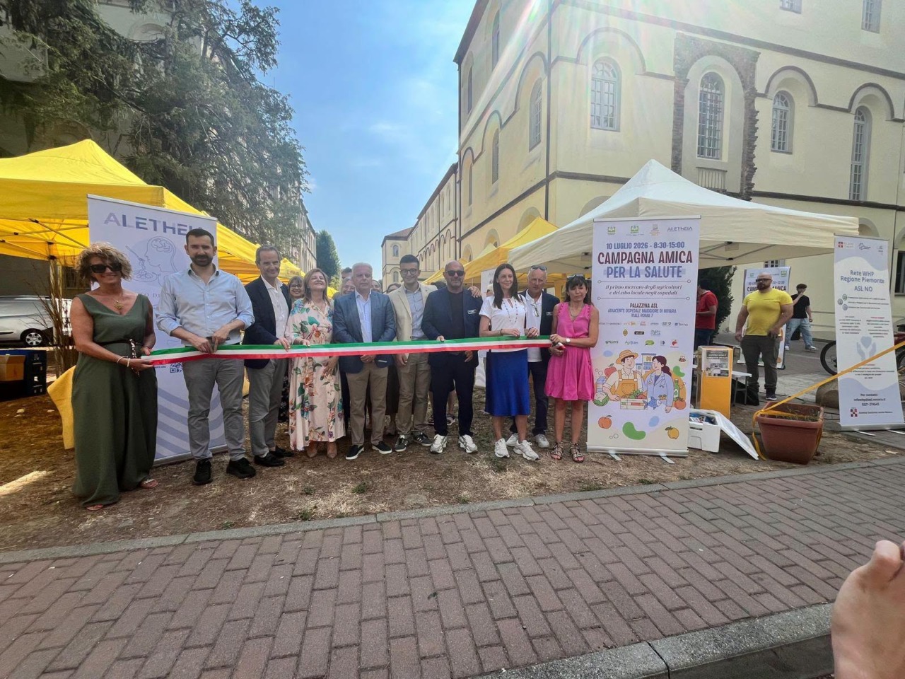 Al via il primo Patto tra agricoltori e medici con ‘Campagna Amica per la Salute’ all’Asl Novara