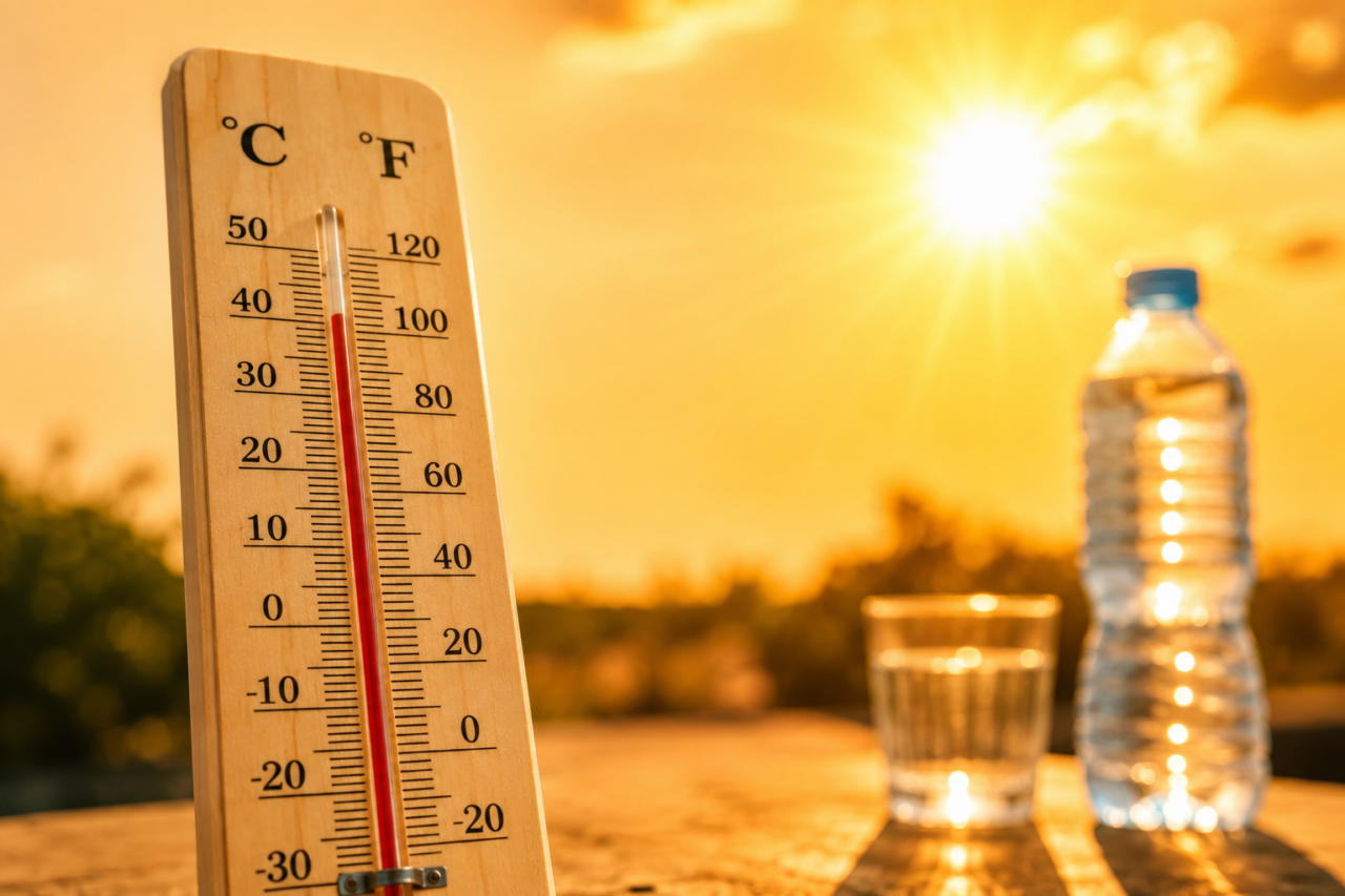 Caldo intenso e temporali: allerta rossa a Novara, il Comune invita alla cautela