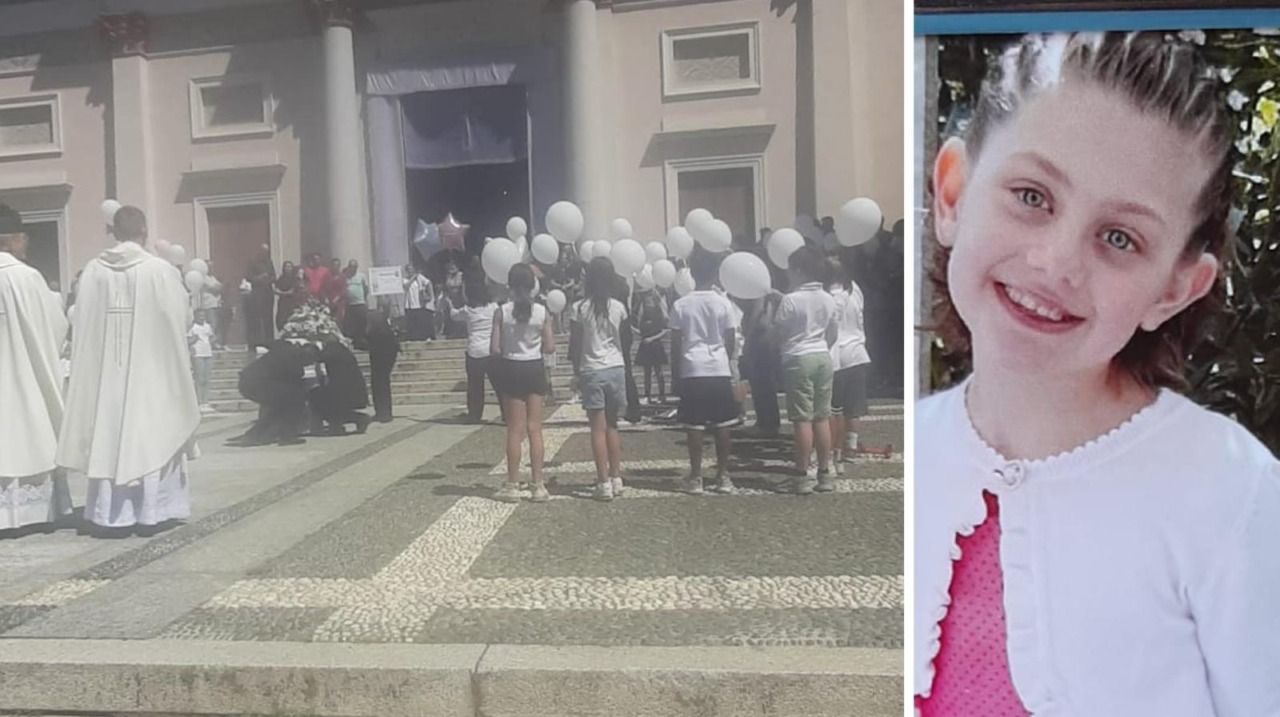 Cameri: l’ultimo saluto alla piccola Ginevra, strappata alla vita a soli 9 anni
