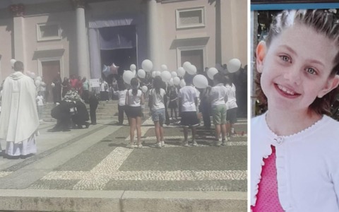 Cameri: l’ultimo saluto alla piccola Ginevra, strappata alla vita a soli 9 anni