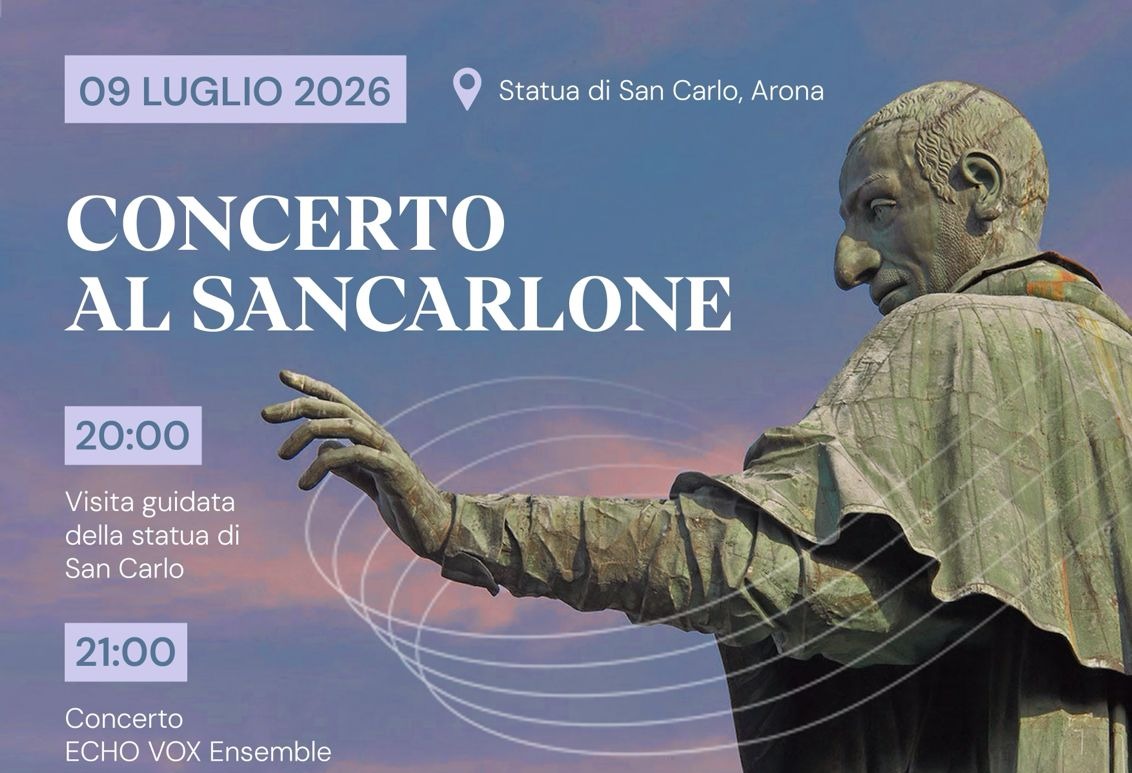 Echo Vox Ensemble in concerto alla Statua del San Carlone di Arona