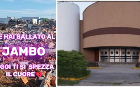 Inizia la demolizione del Jambo di Cameri: un simbolo del divertimento novarese