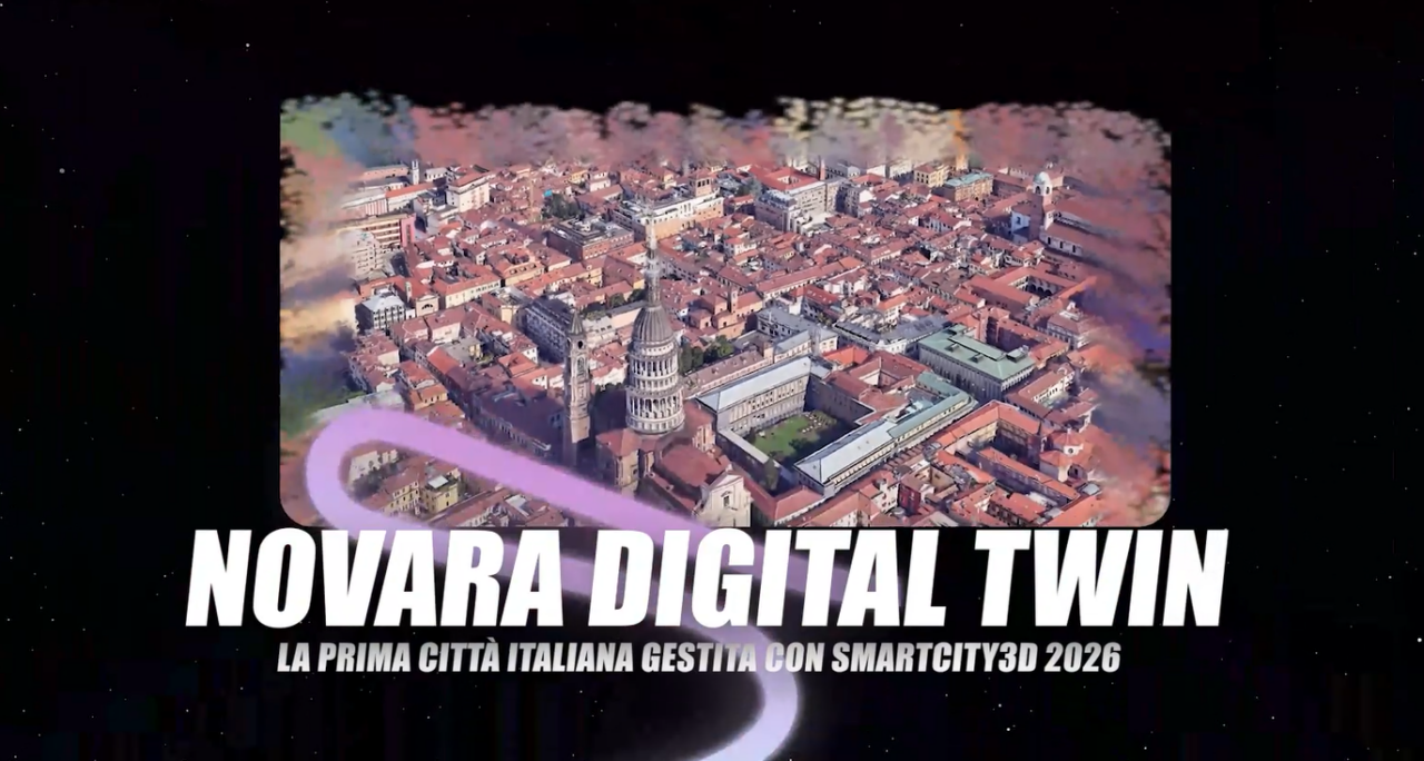 Nasce il Digital Twin di Novara: un modello per la pianificazione urbana