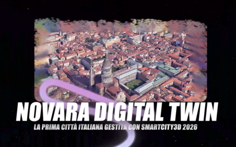 Nasce il Digital Twin di Novara: un modello per la pianificazione urbana
