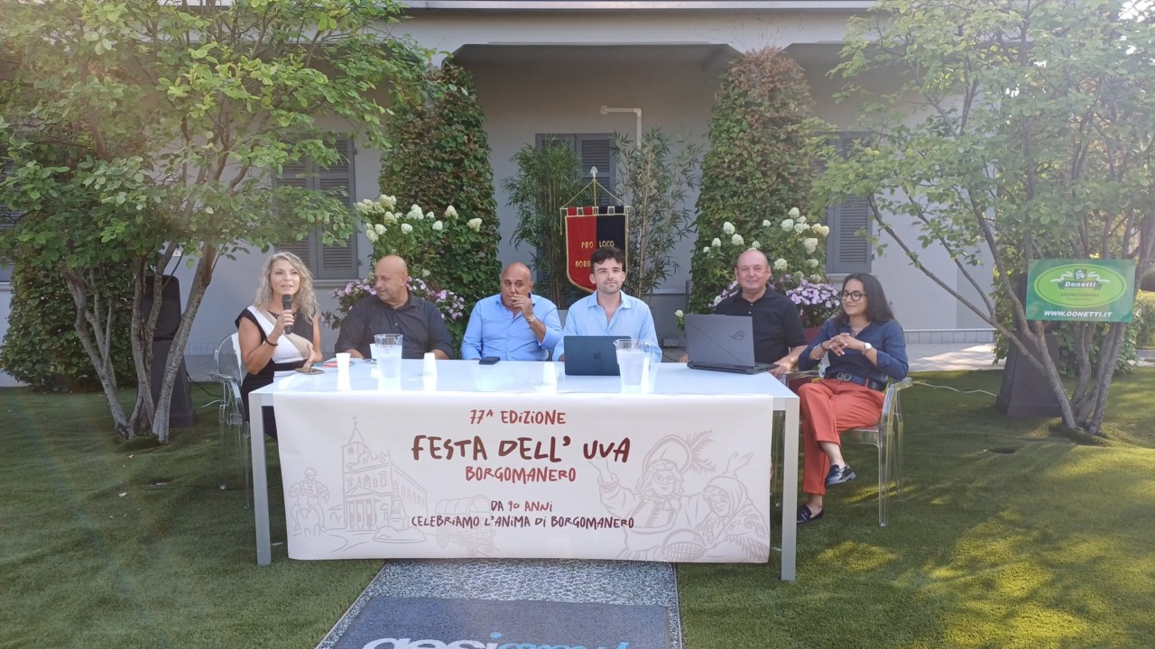 Borgomanero celebra la 77ª Festa dell’Uva: eventi da non perdere